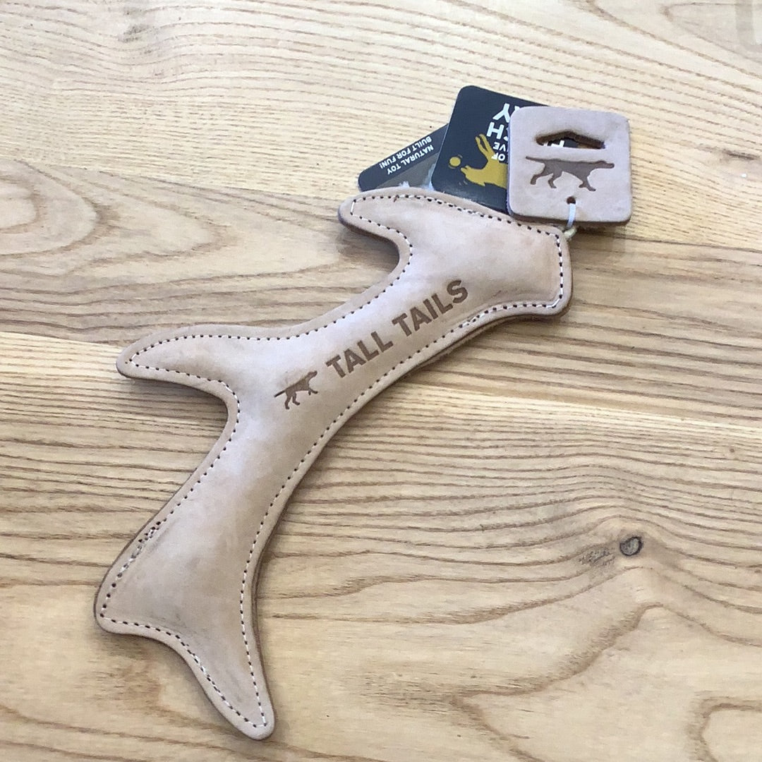 Tall Tails Leather Antler 11”
