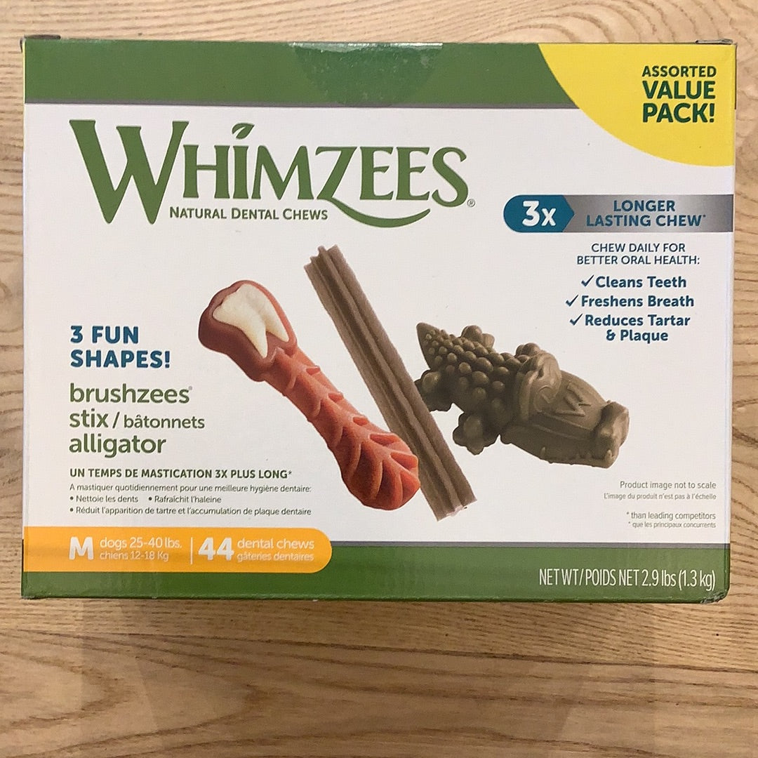 Whimzees variety pack
