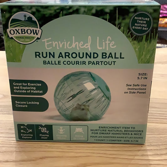 Oxbow run around ball