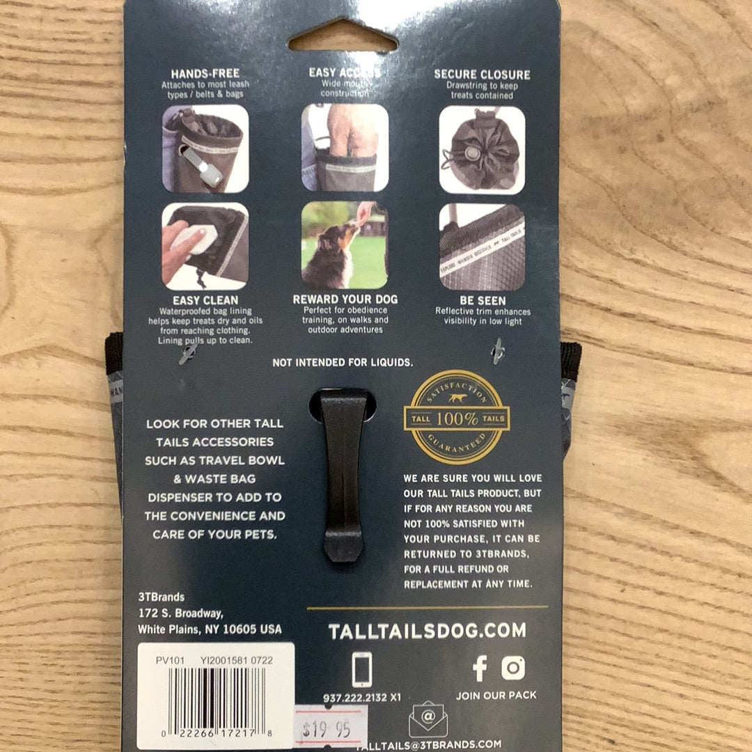 Tall tails treat bag