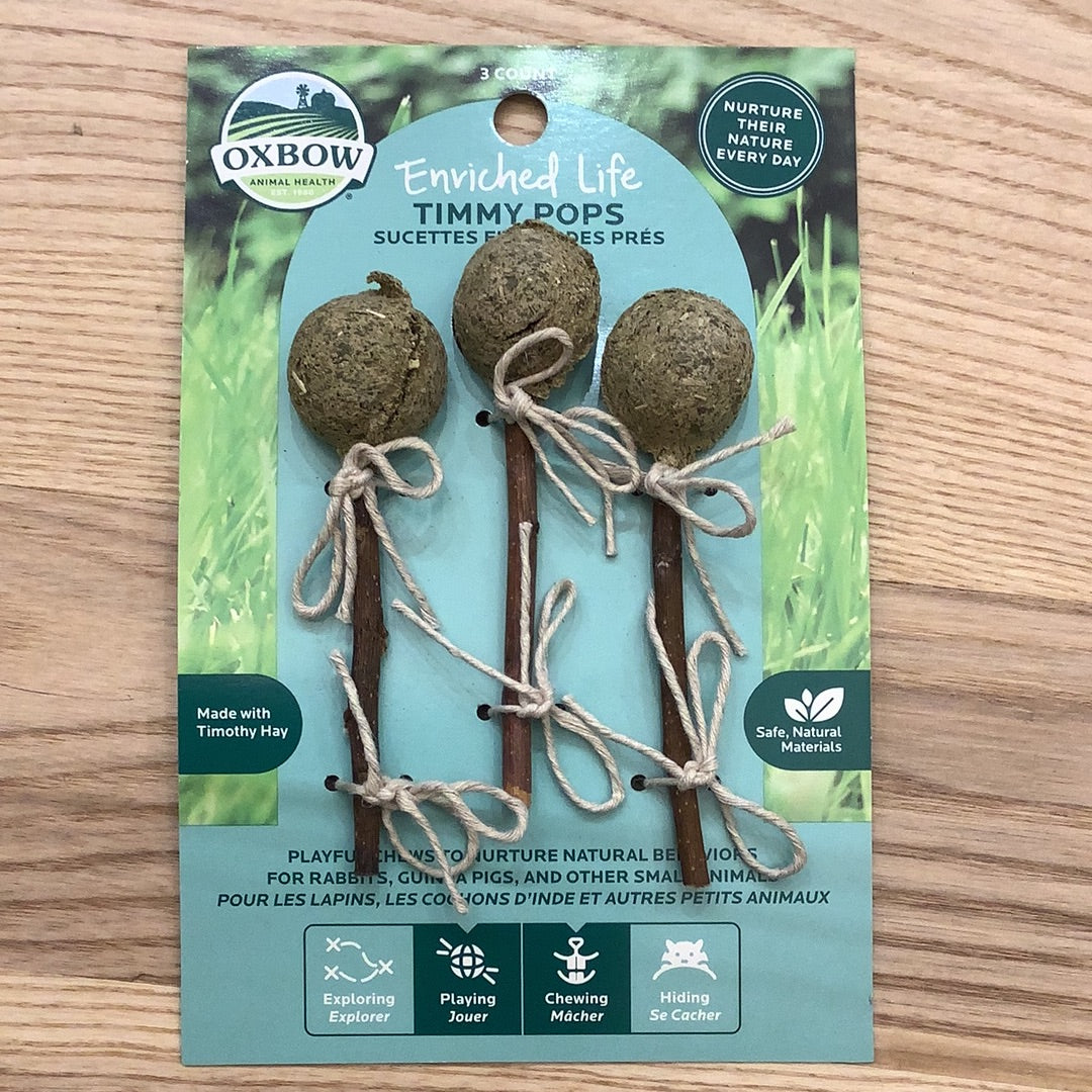 Oxbow Enriched Life Timmy Pops