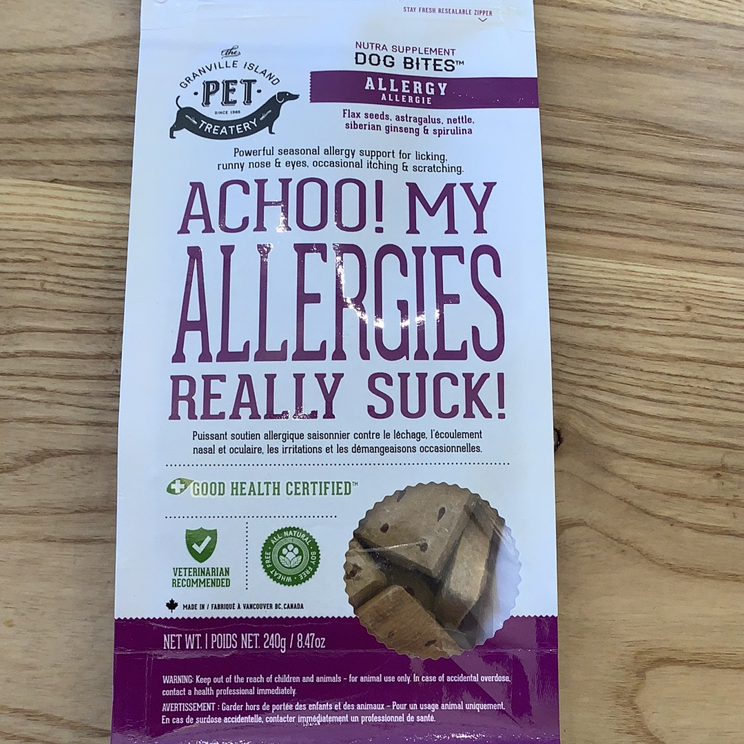 Granville island pet- achoo! My allergies really suck