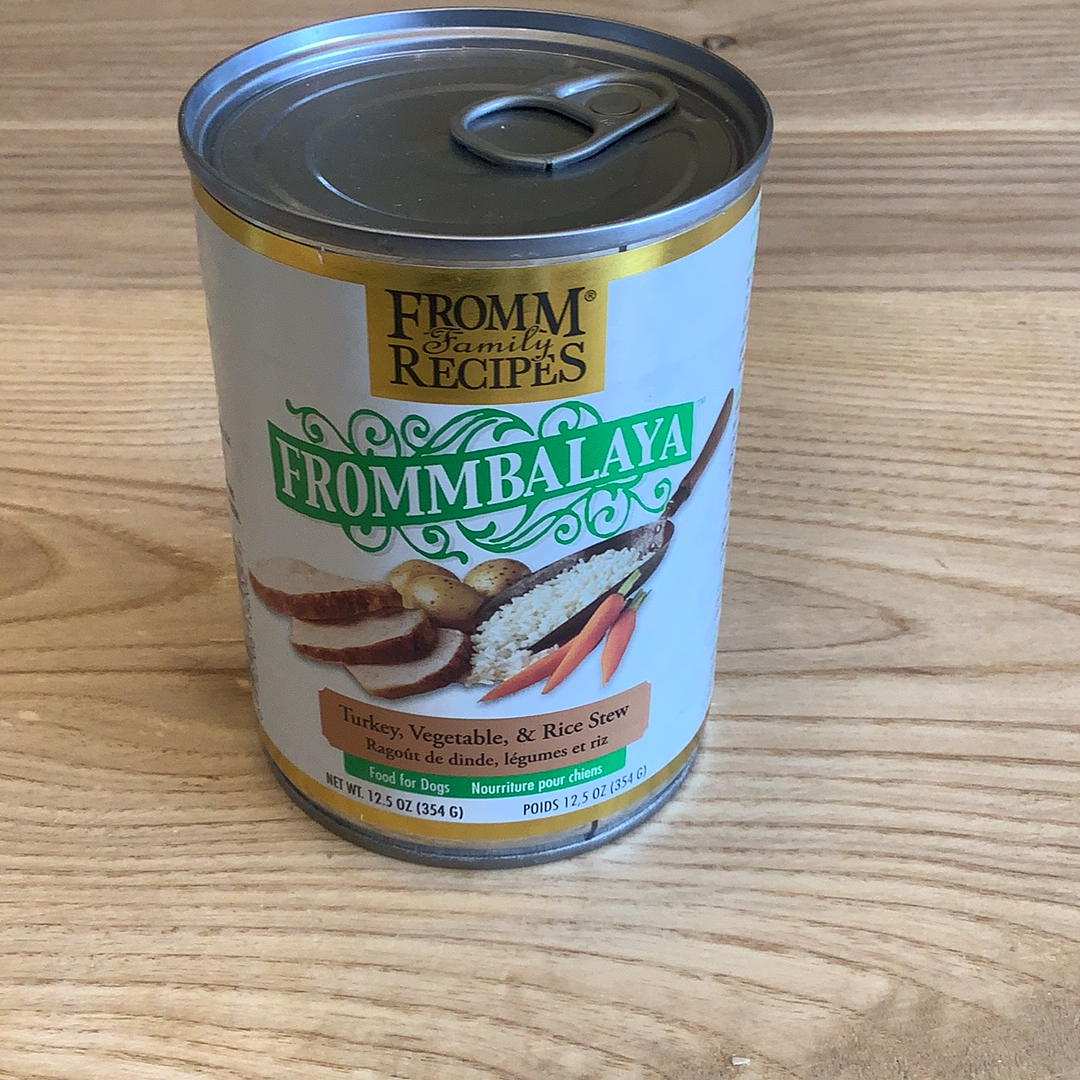 Fromm Dog Can Frommbalaya Turkey Stew