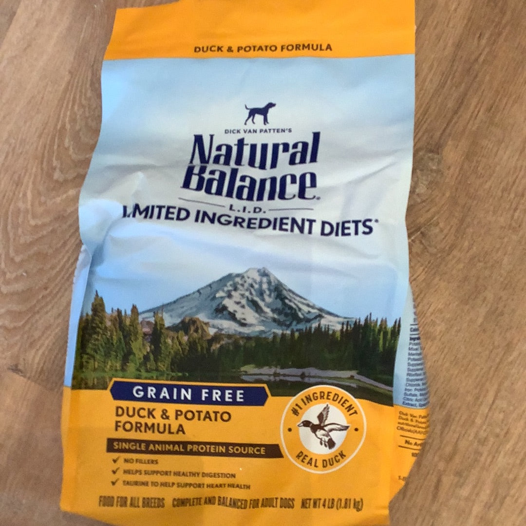 Natural balance duck and potato