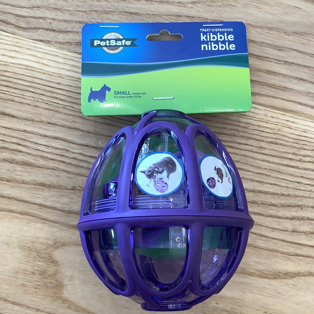 Treat dispensing kibble nibble