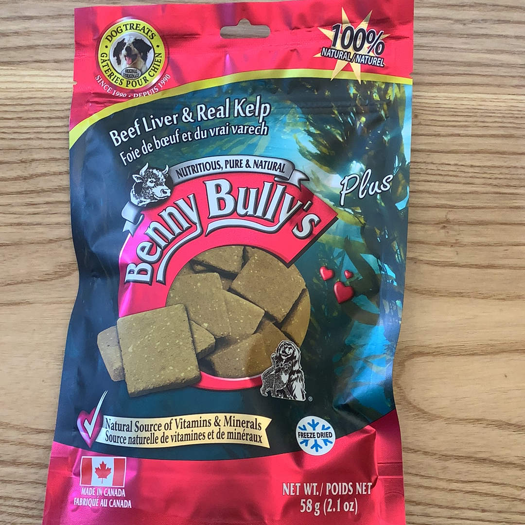 Benny Bully-Liver plus Kelp-DOG-58g