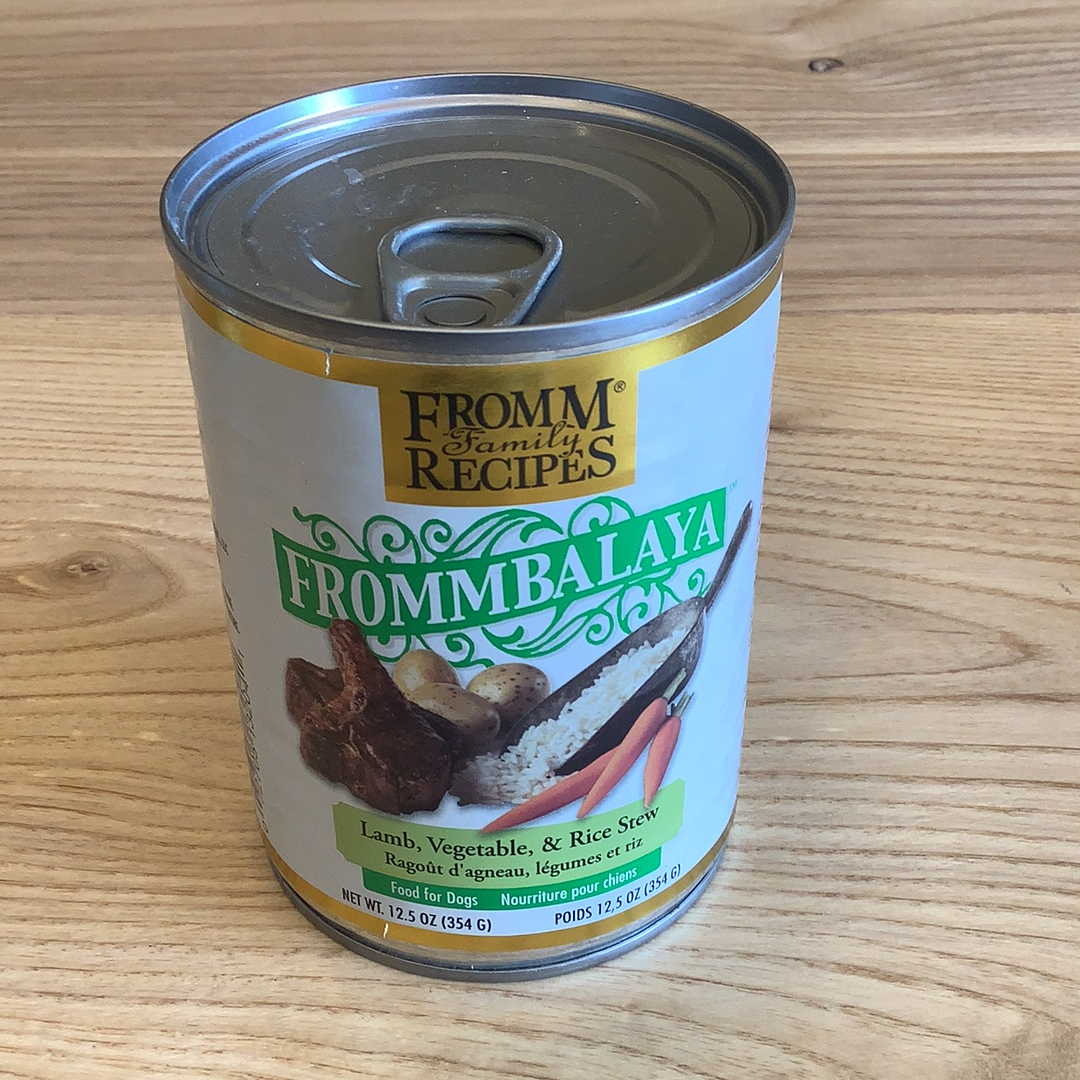 Fromm Dog Can Frommbalaya Lamb Stew