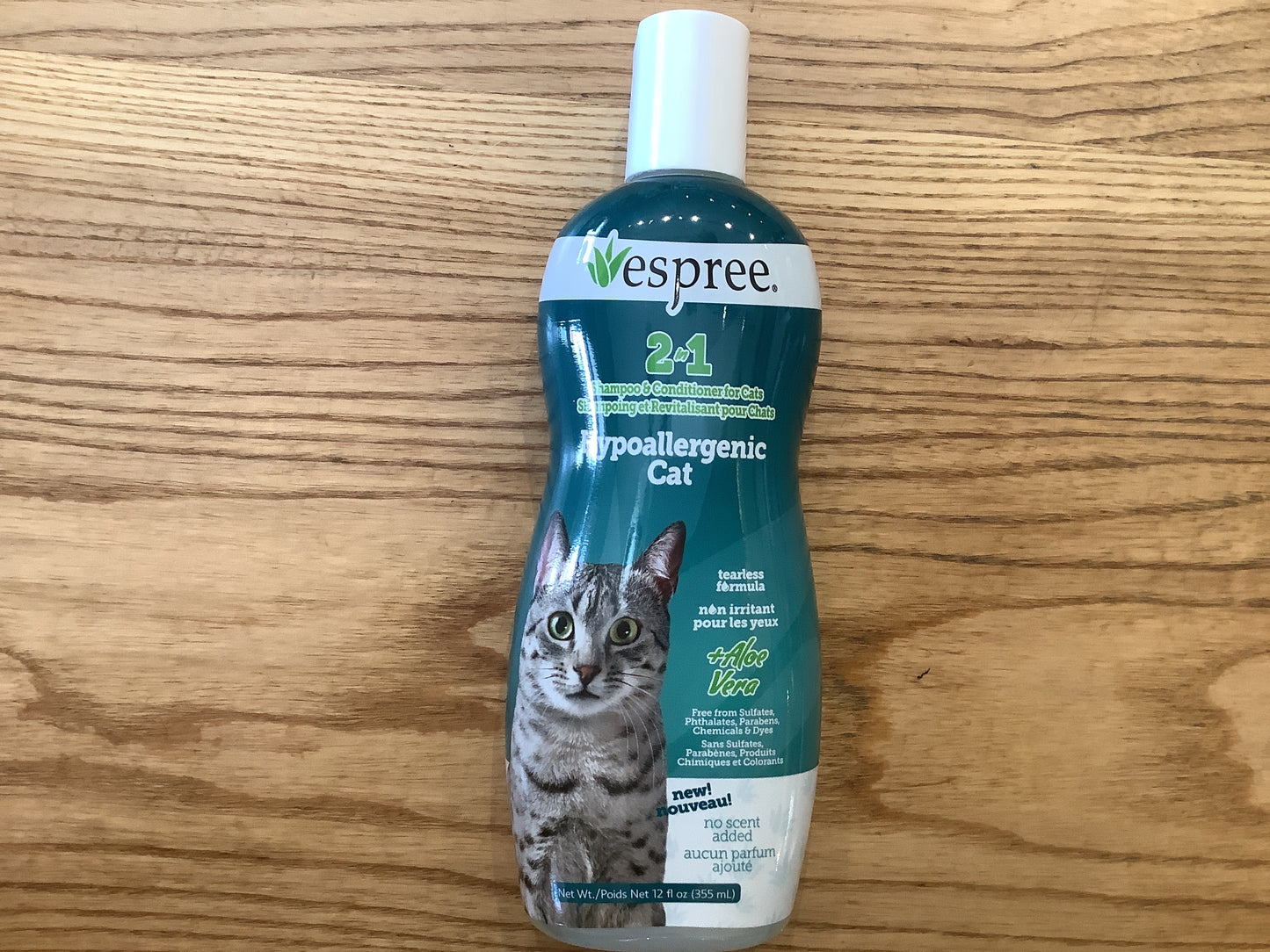 Espree cat shampoo