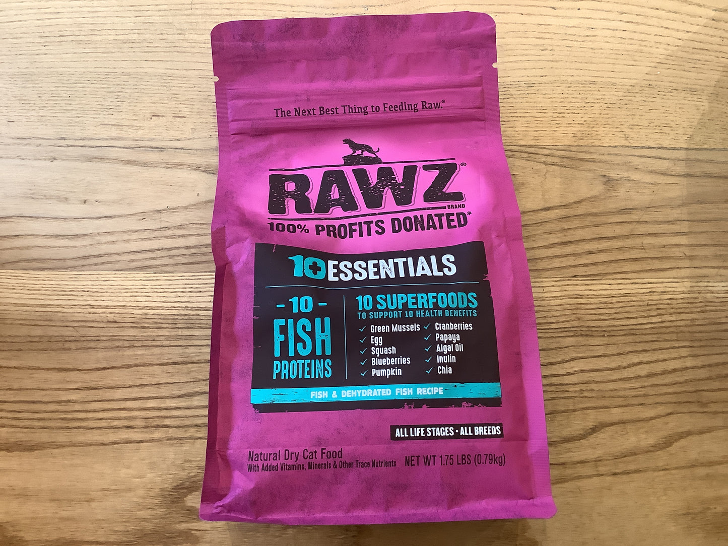 Rawz cat kibble