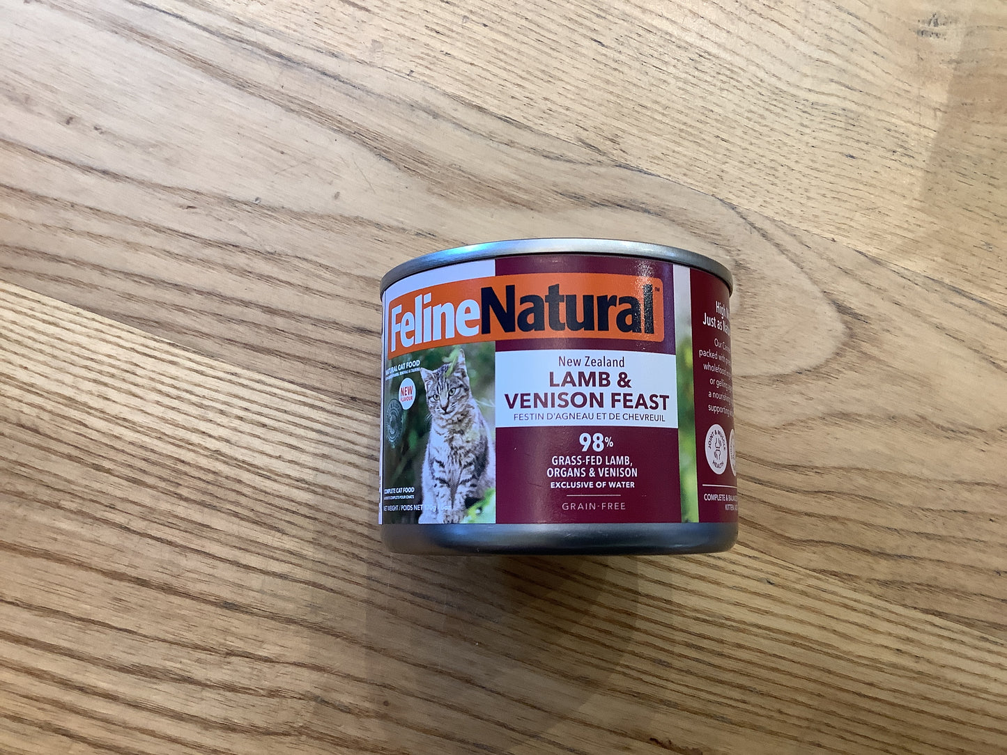 Feline natural 6 oz cat can