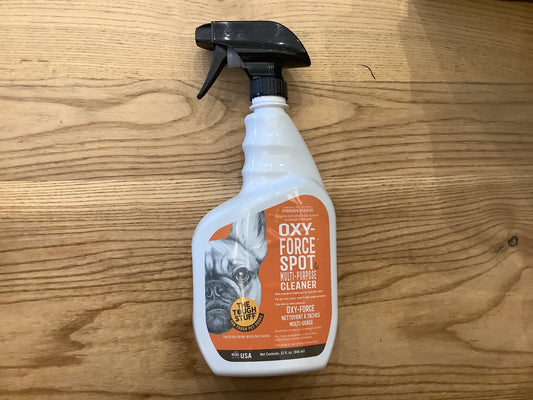 Oxy-force spot and multi-purpose cleaner