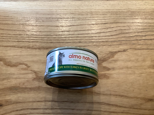 Almo Nature Chicken Turkey in Gravy 70g