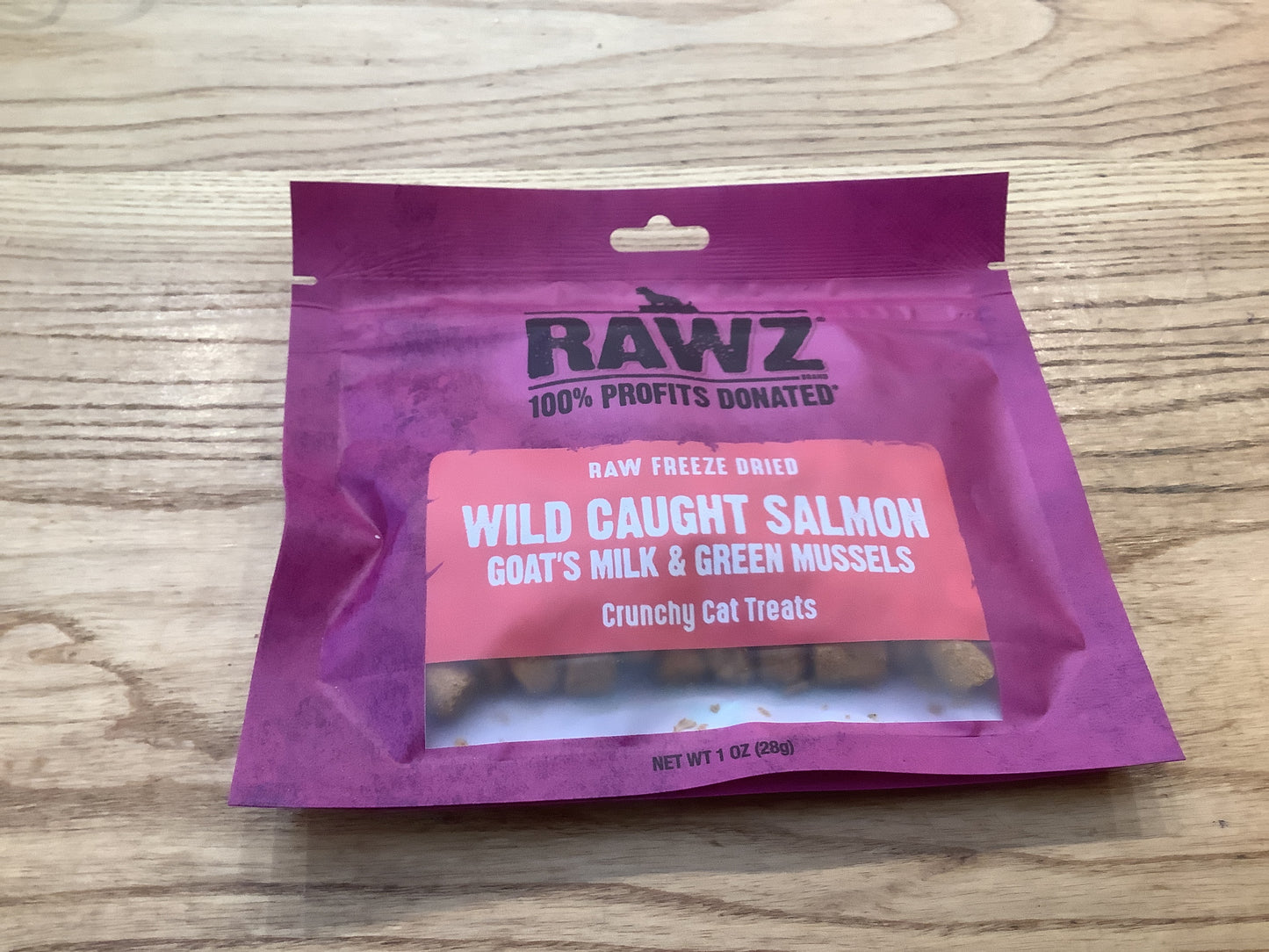 Rawz Cat Food 28g Goats Milk and Green Mussels