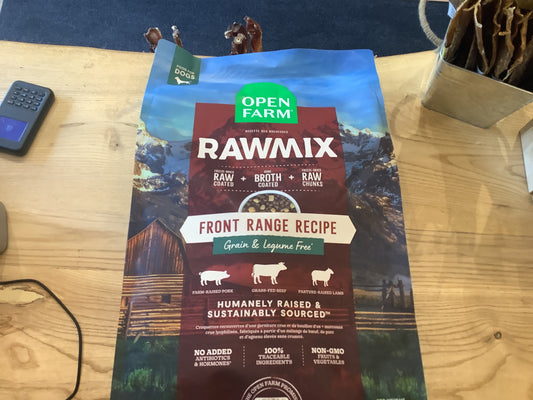 Open farm rawmix grain free front range 20lb