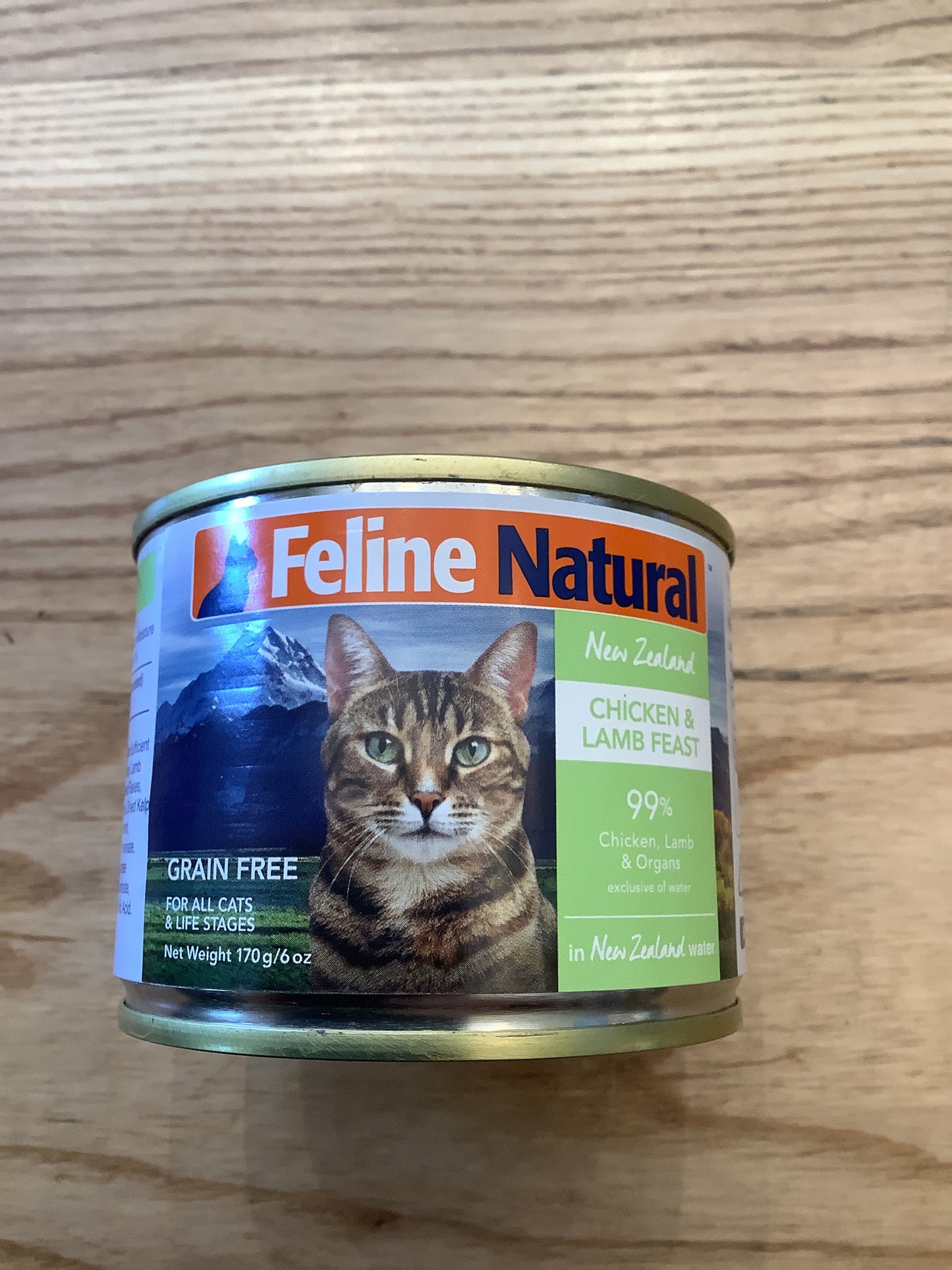 Feline natural 6 oz cat can