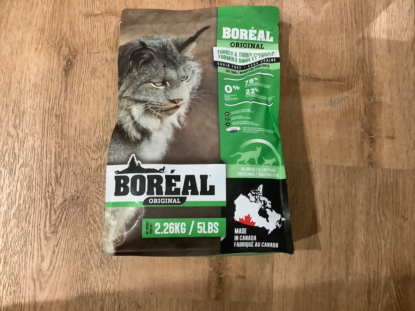 Boreal Cat Kibble Turkey and Trout