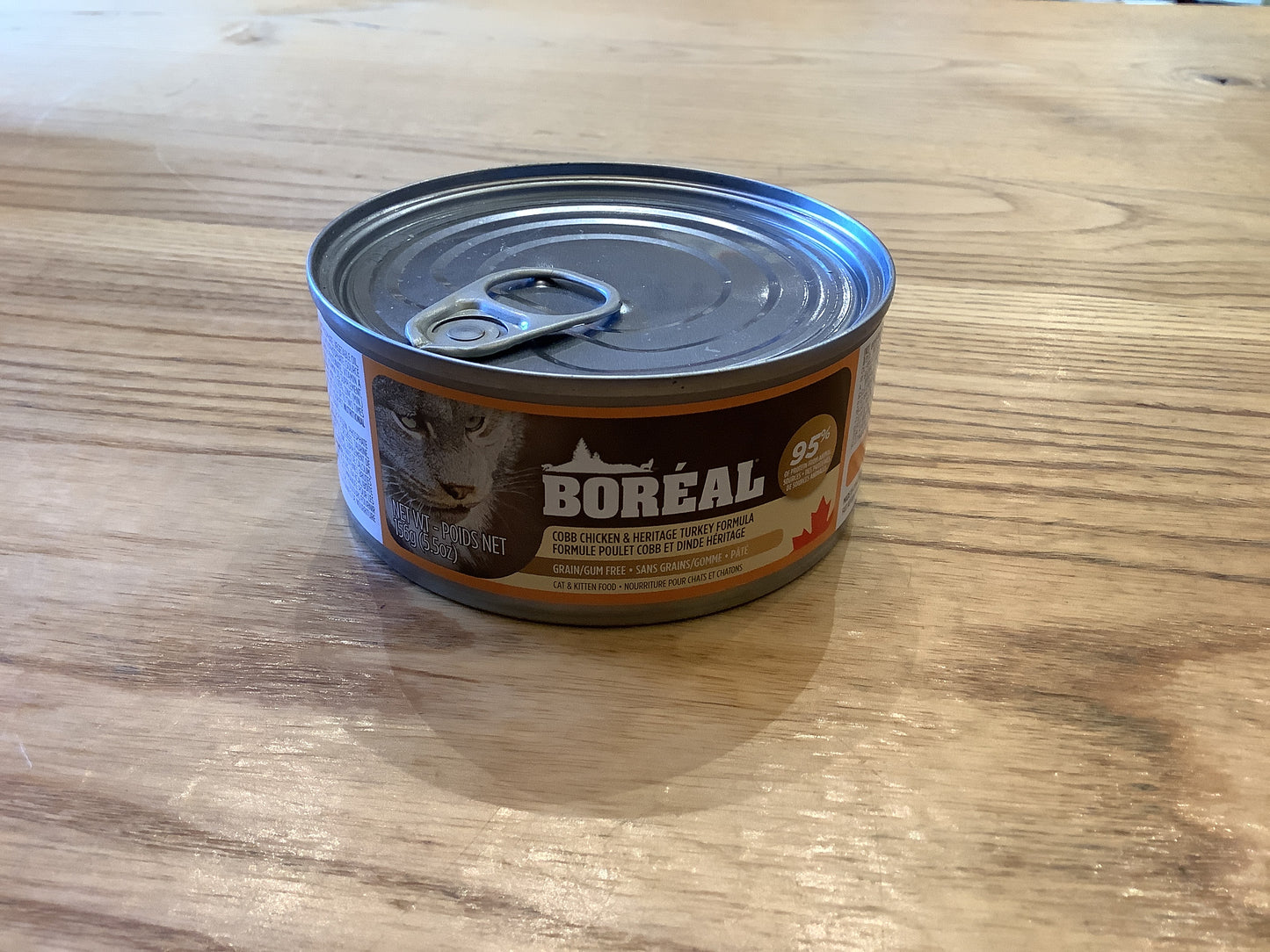 Boreal Cat cans