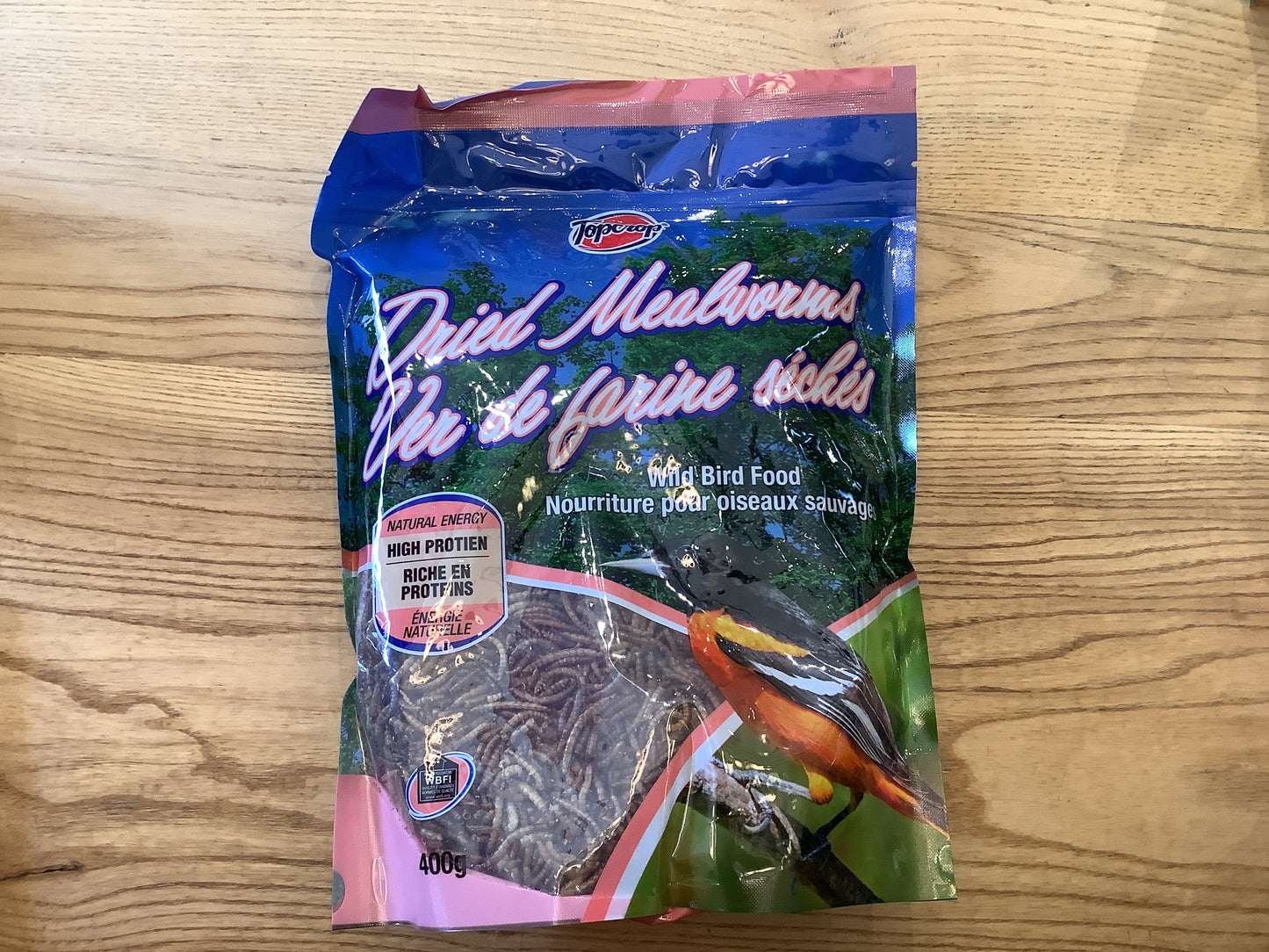 Topcrop: Dried Mealworms