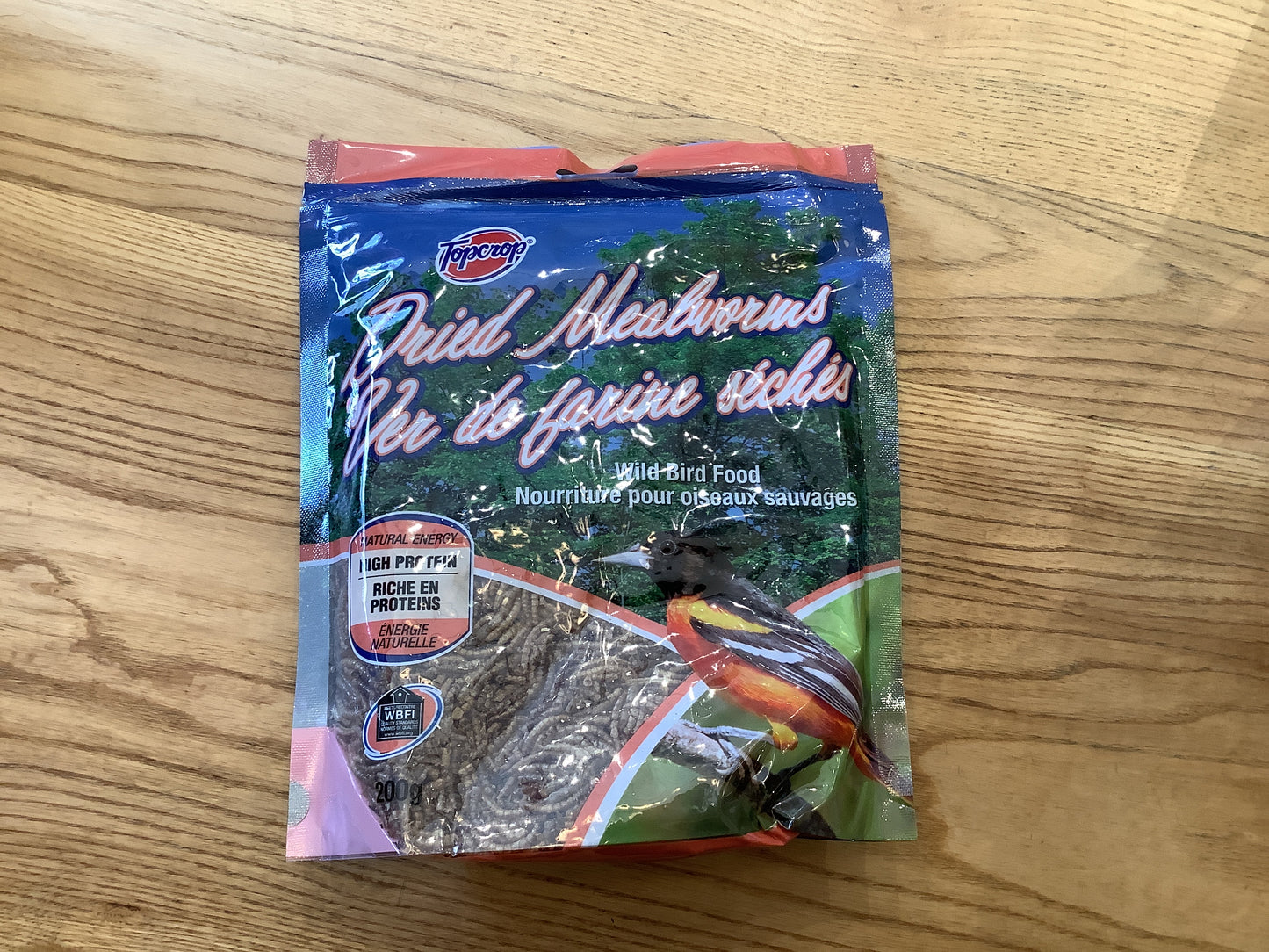 Topcrop: Dried Mealworms