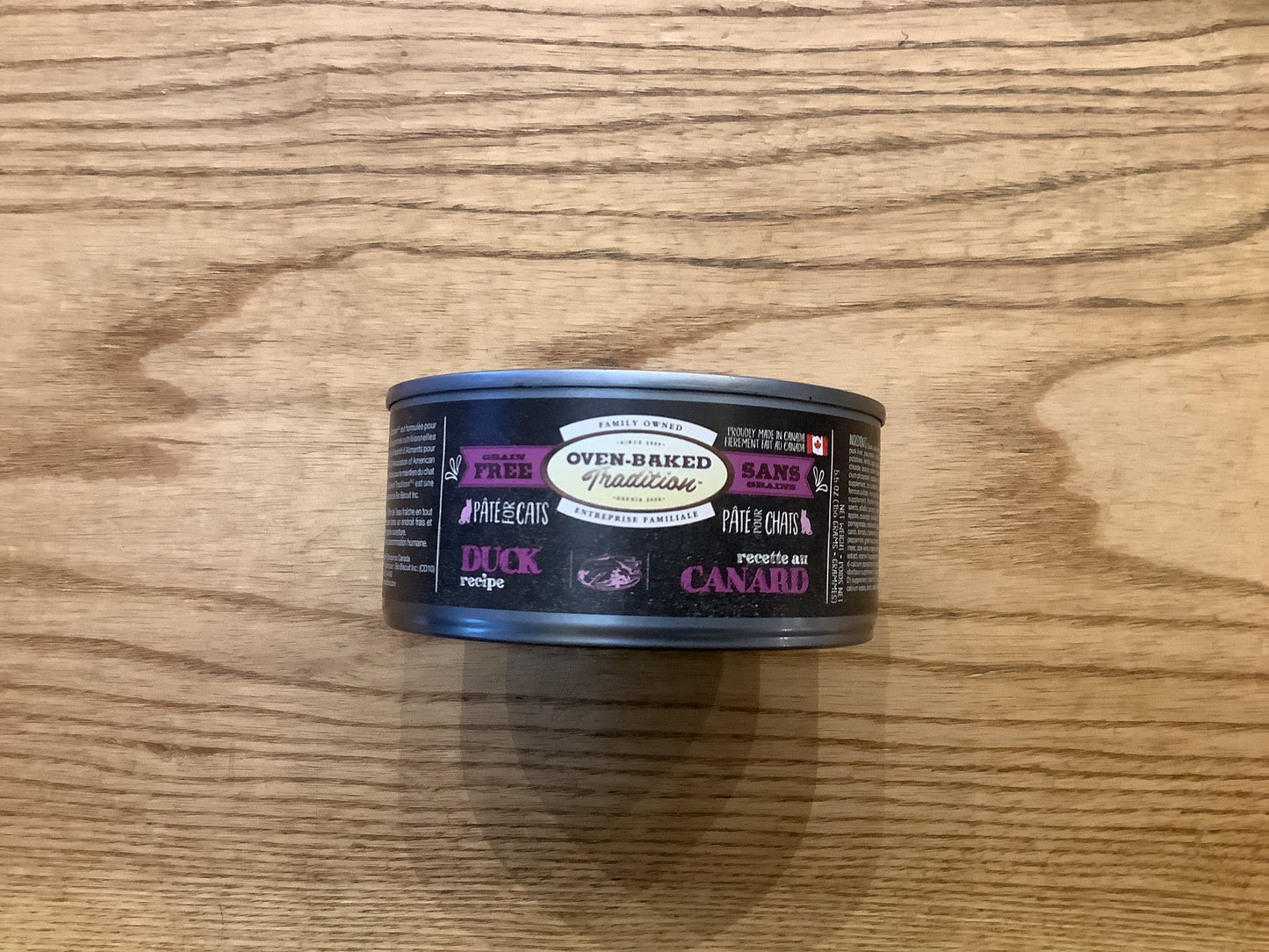 Oven baked Tradition cat cans