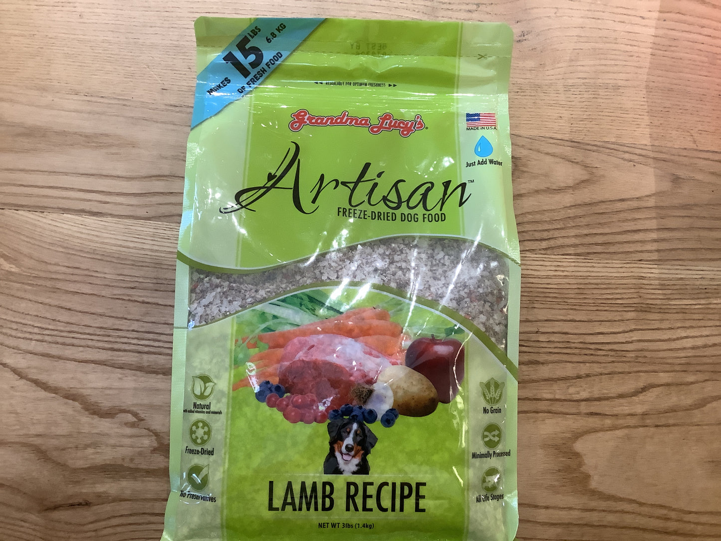 Grandma Lucy’s Artisan freeze dried dog and cat food