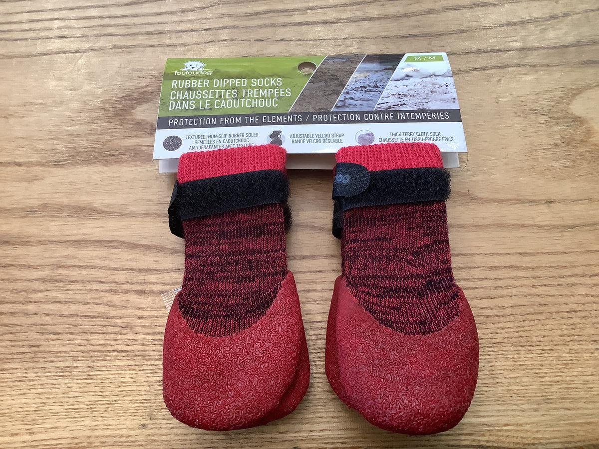 FouFou Dog Rubber Backed Socks