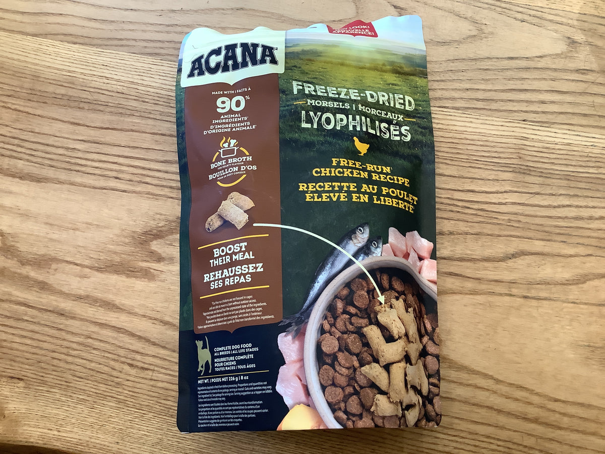 Acana Freeze Dried Raw