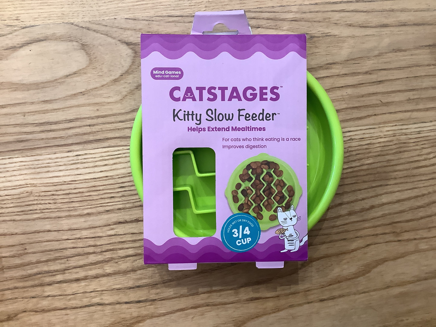 Catstages kitty slow feeder