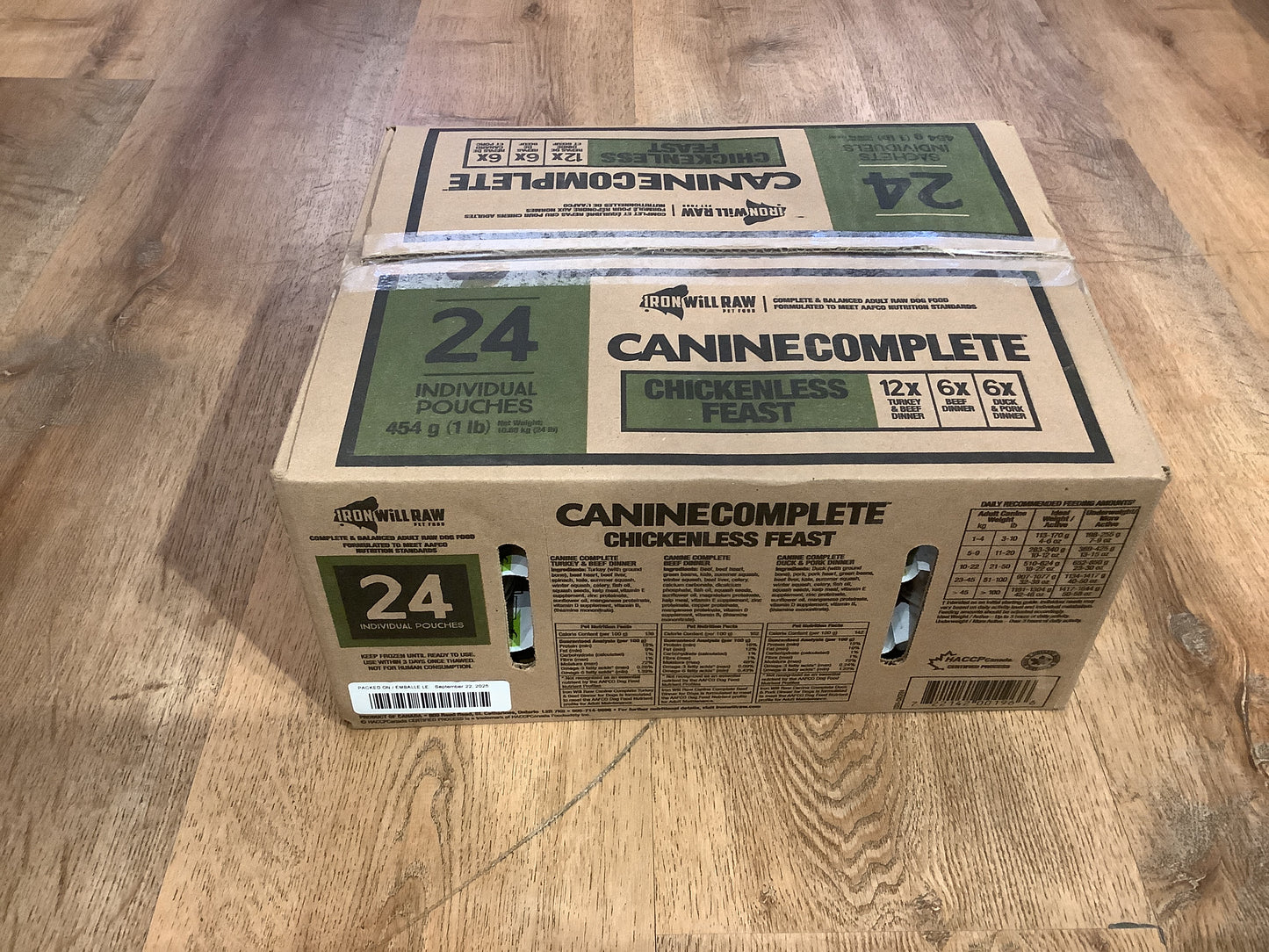 IronWill, Complete Canine Frozen