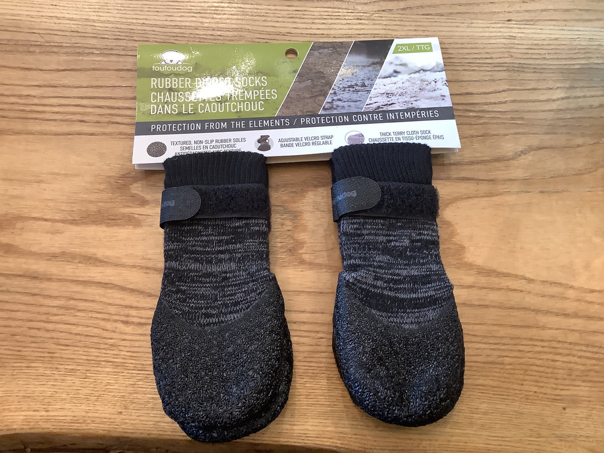 FouFou Dog Rubber Backed Socks