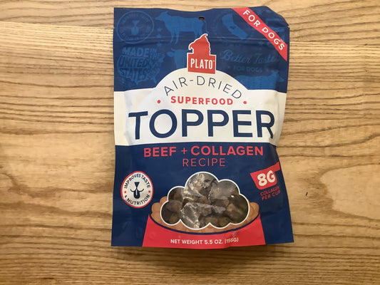 Plato Air-Dried food topper beef