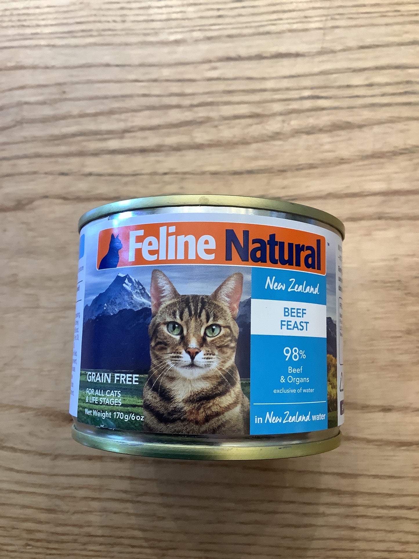 Feline natural 6 oz cat can