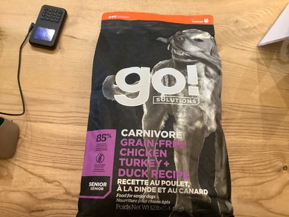 Go! Senior Chicken Turkey & Duck