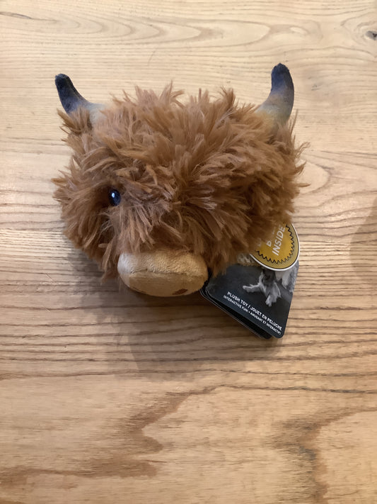 Tall Tails Highland Cow Head Plush