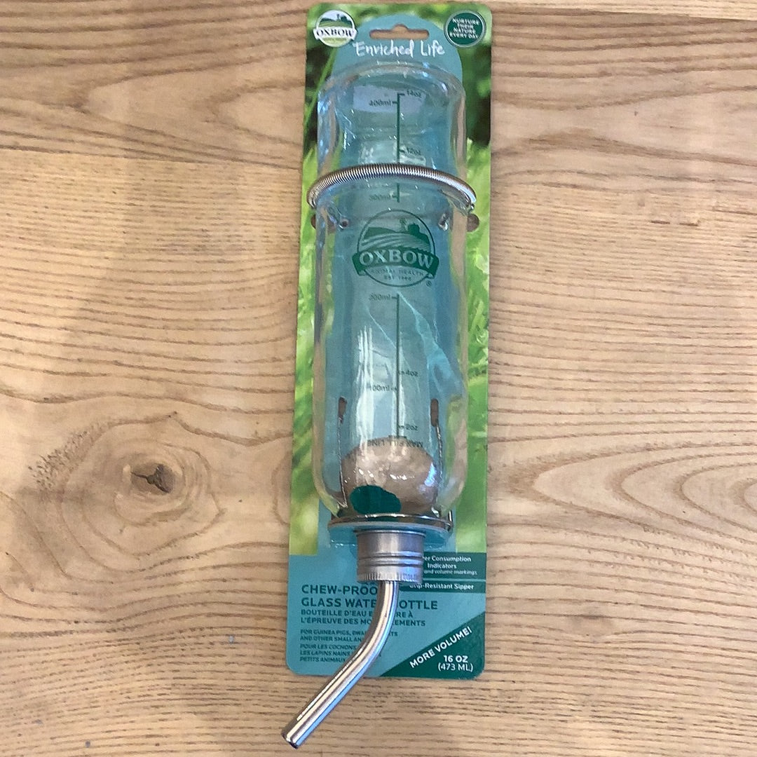 Oxbow Chew Proof Glass Water Bottles