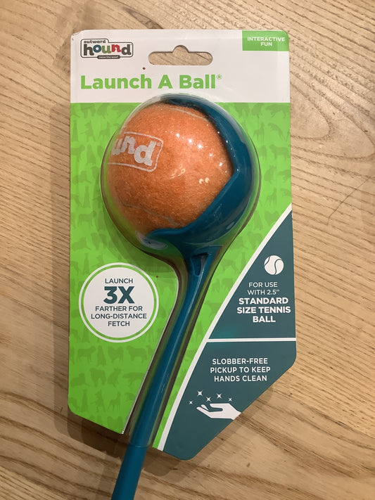 Outward hound ball launcher