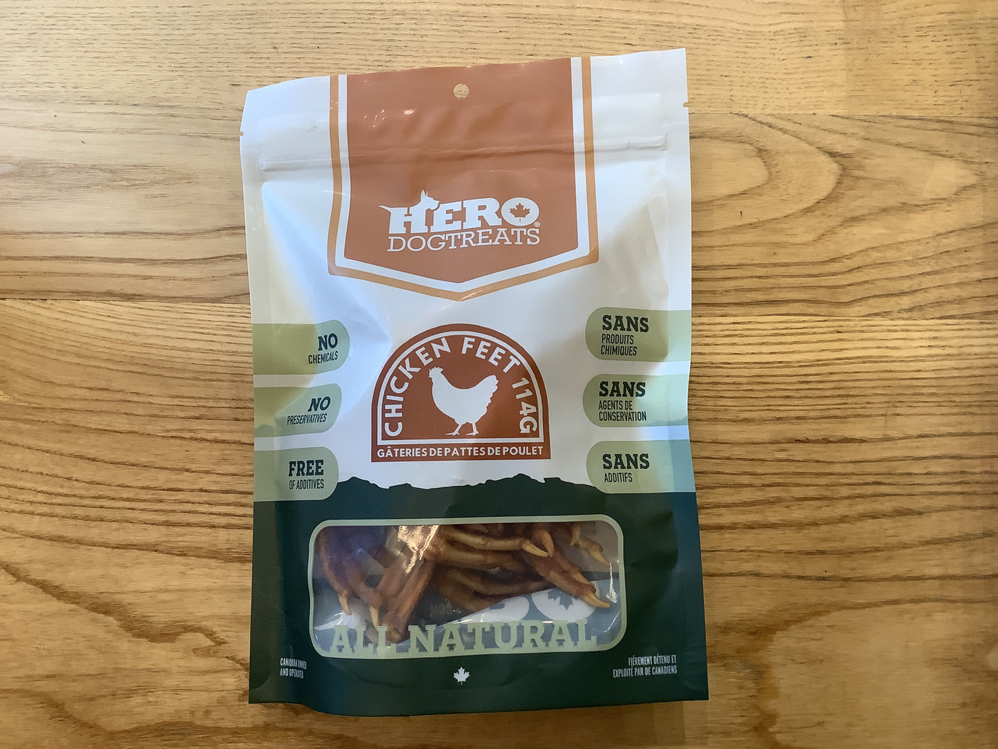 Hero poultry dog treats