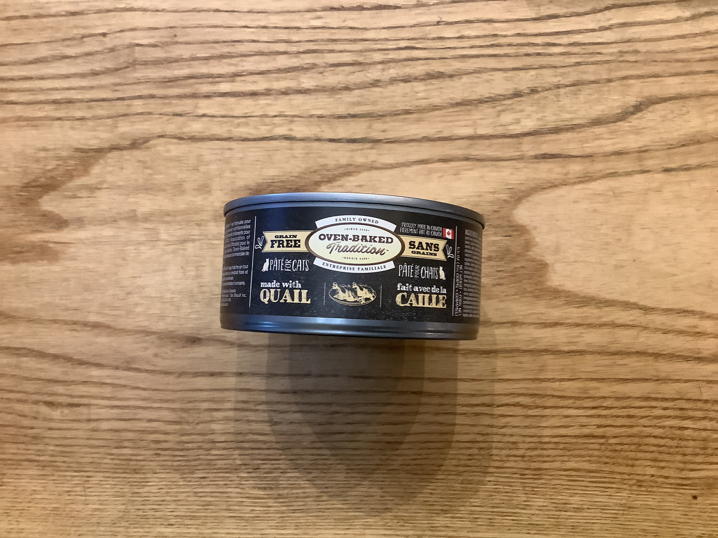Oven baked Tradition cat cans