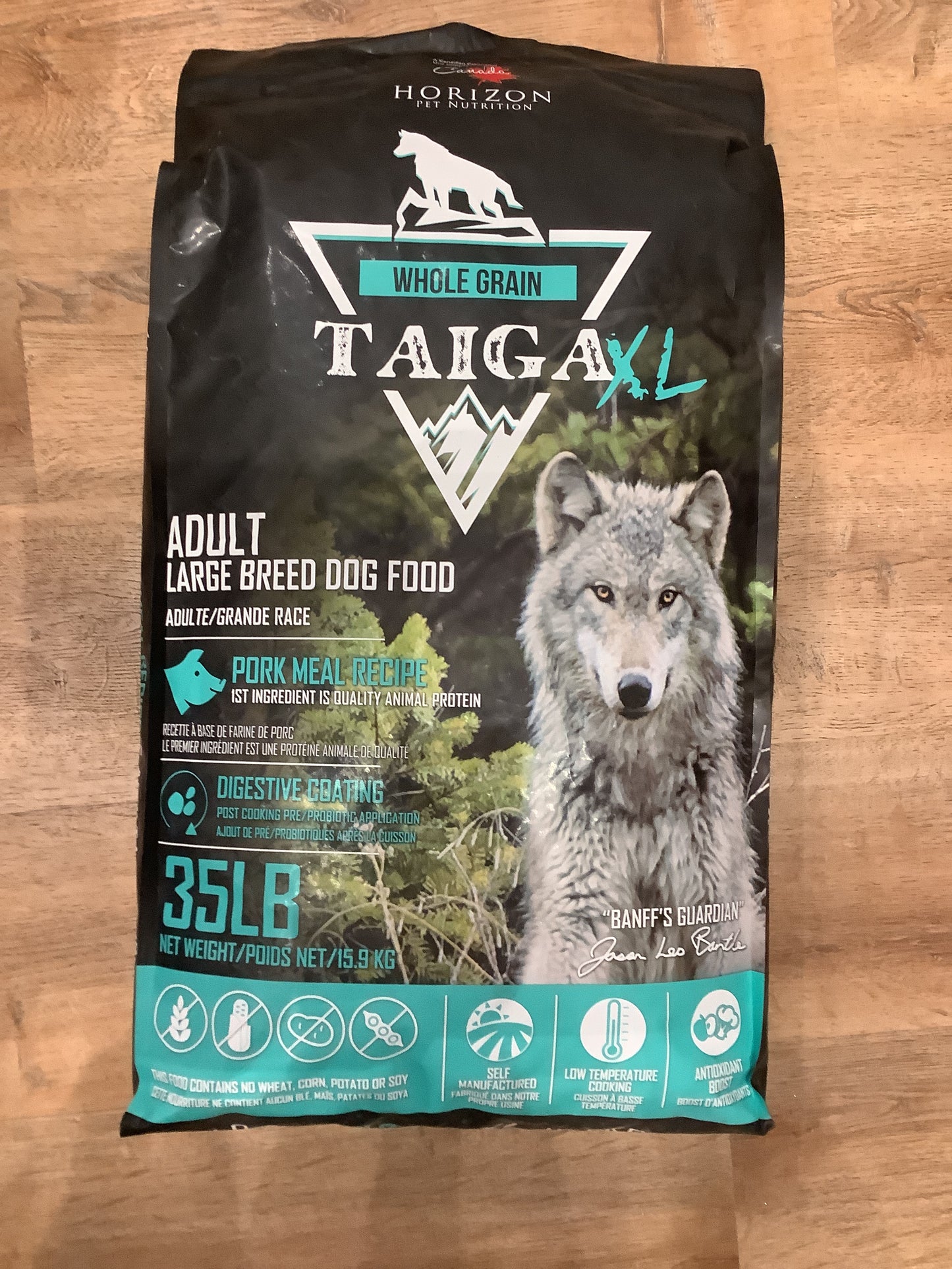 Horizon- Taiga- Whole grain- Pork- 35lbs