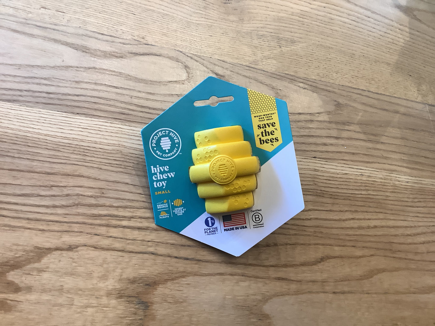 Small hive chew toy