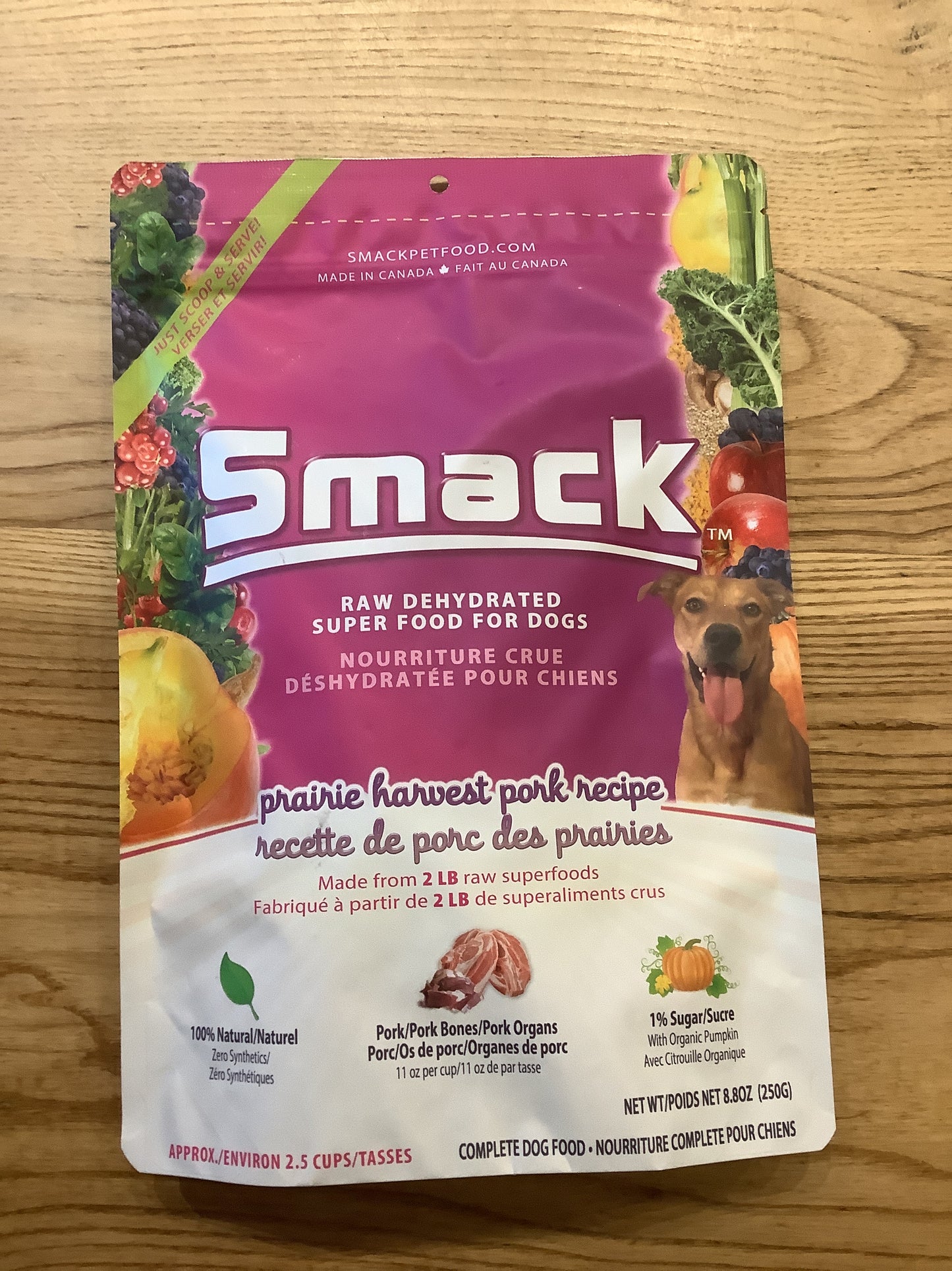 Smack Raw Dehydrated food