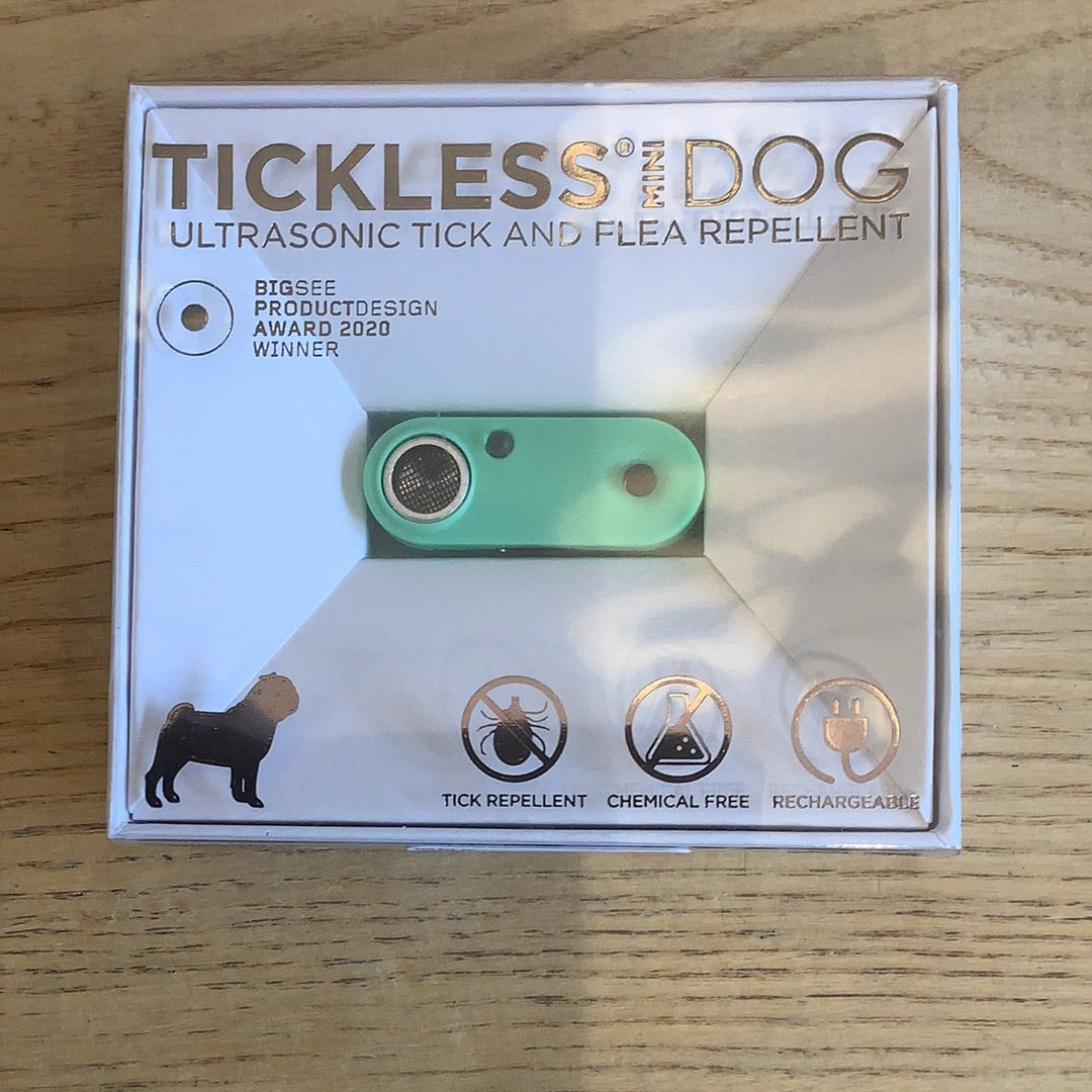 Tickless ultrasonic tick repeller