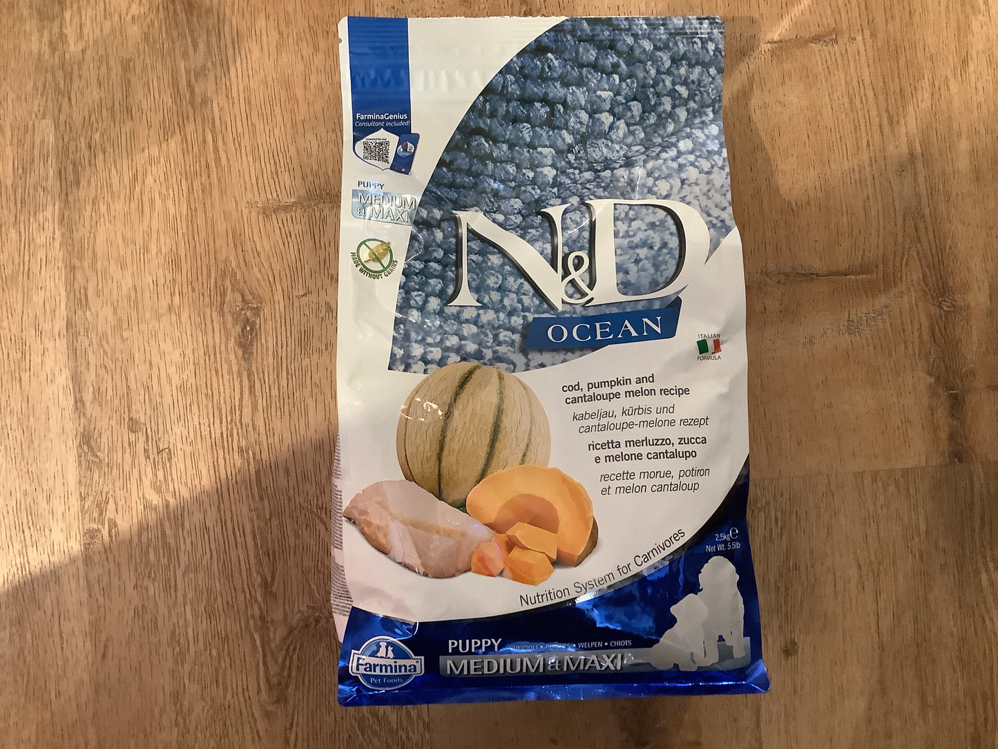 Farmina Cod Pumpkin Cantaloupe Puppy Medium Maxi
