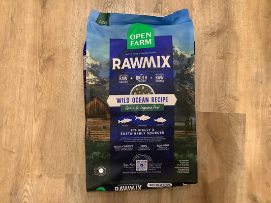 Open farm rawmix grain free wild ocean 20lb