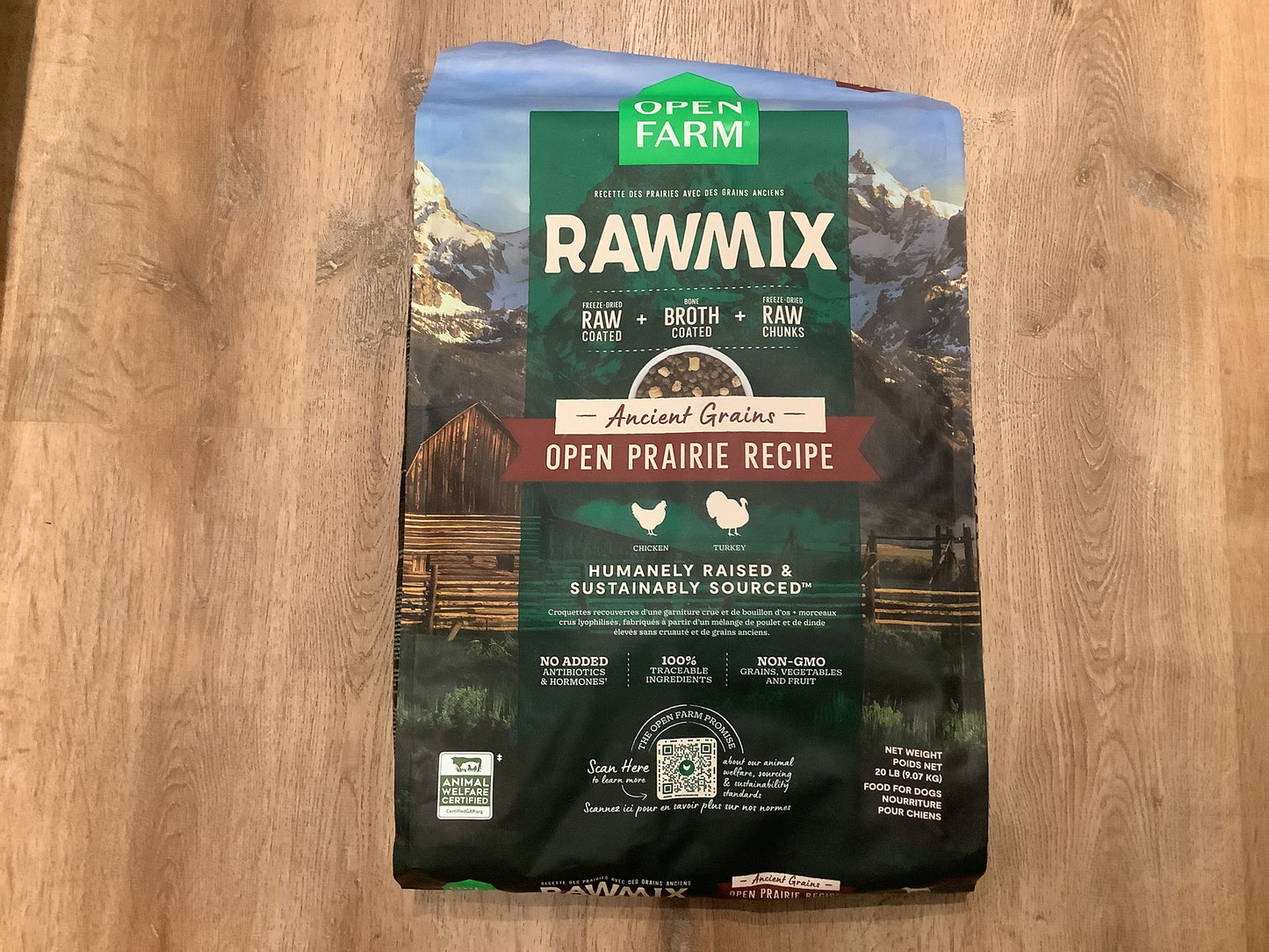 Rawmix Open Prairie Grain