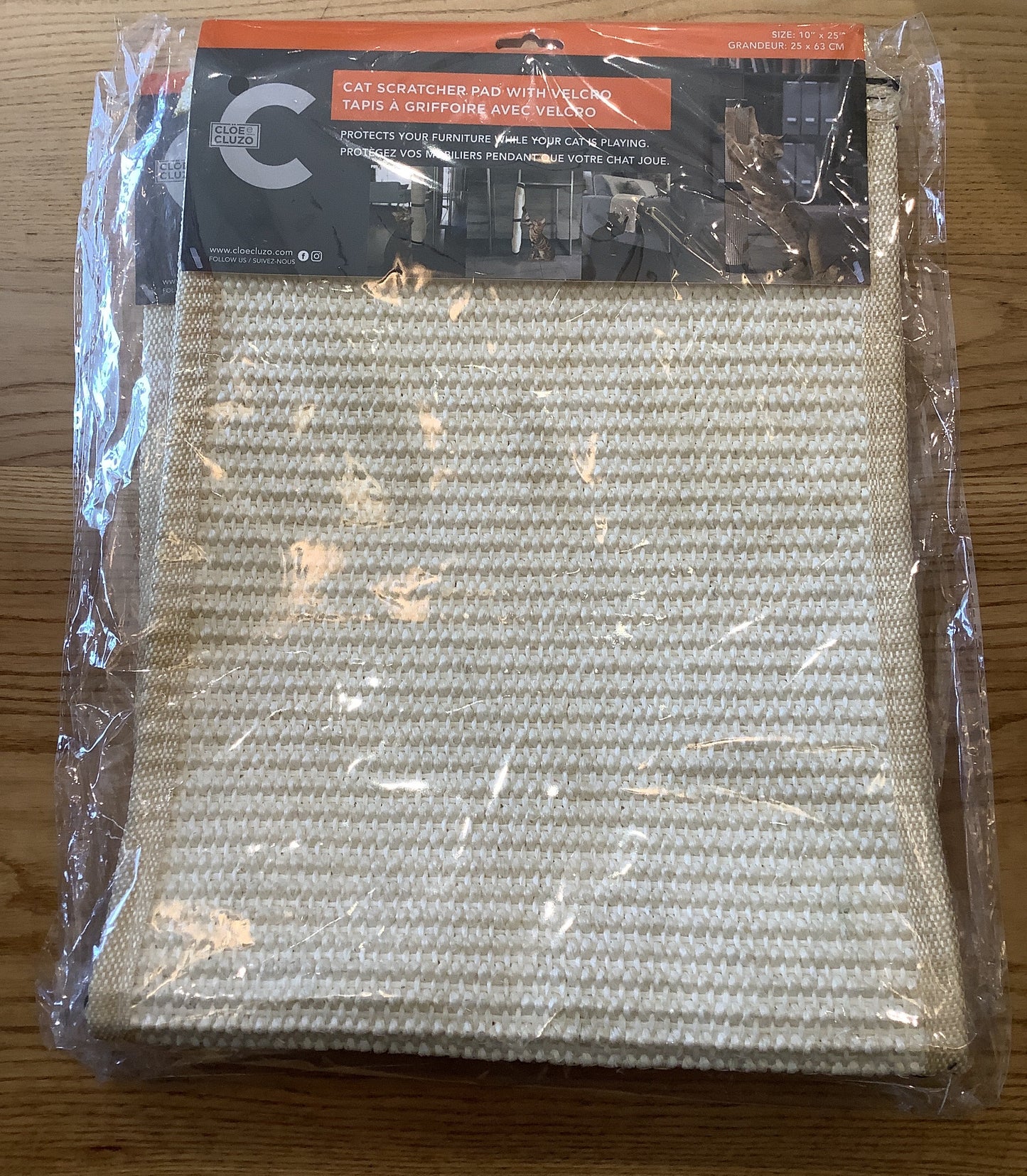 Cat Scratcher Pad with Velcro