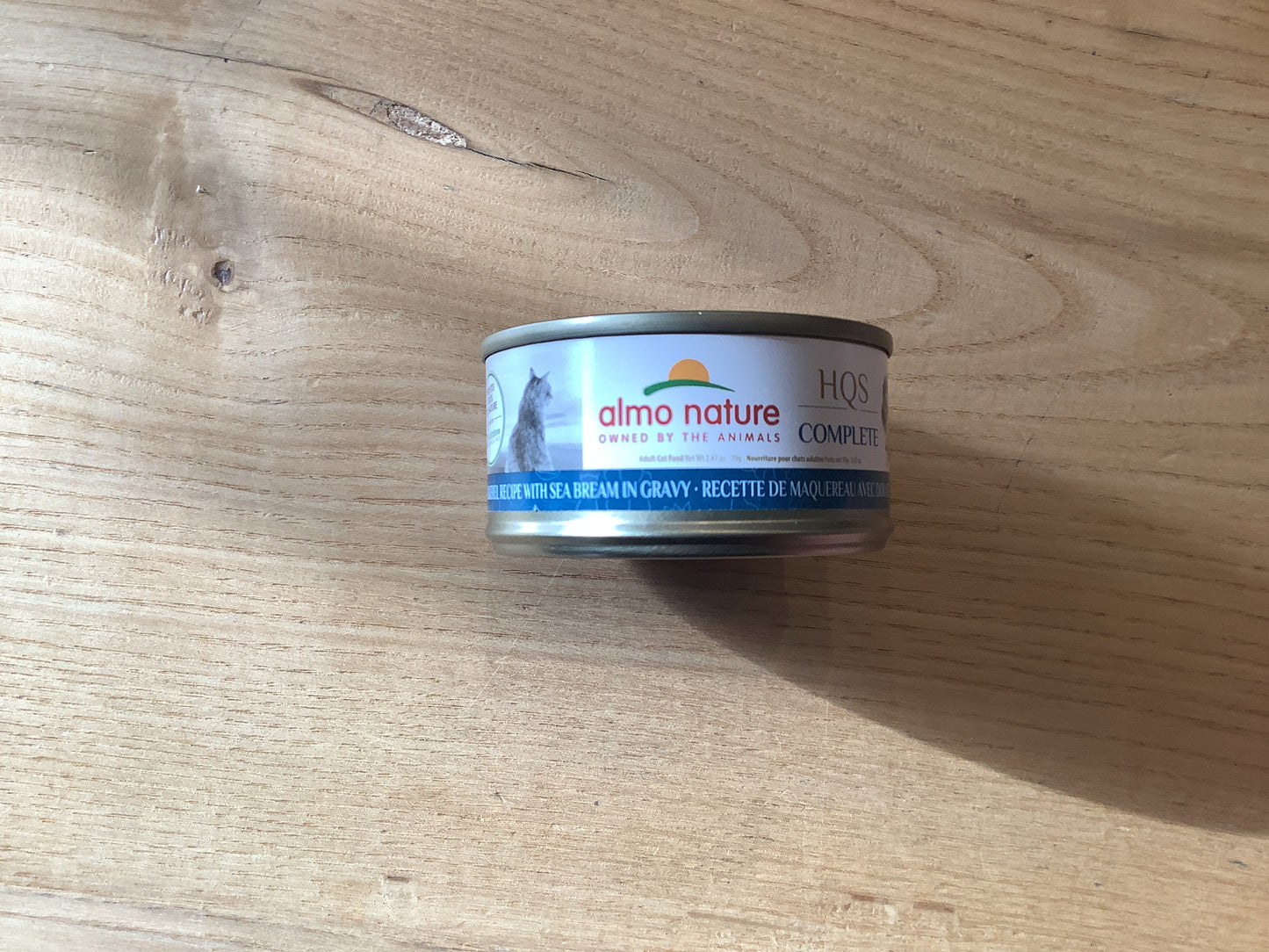 Almo nature Mackerel with sea bream in gravy 2.47oz