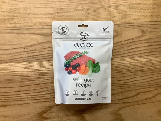 Woof freeze dried wild goat