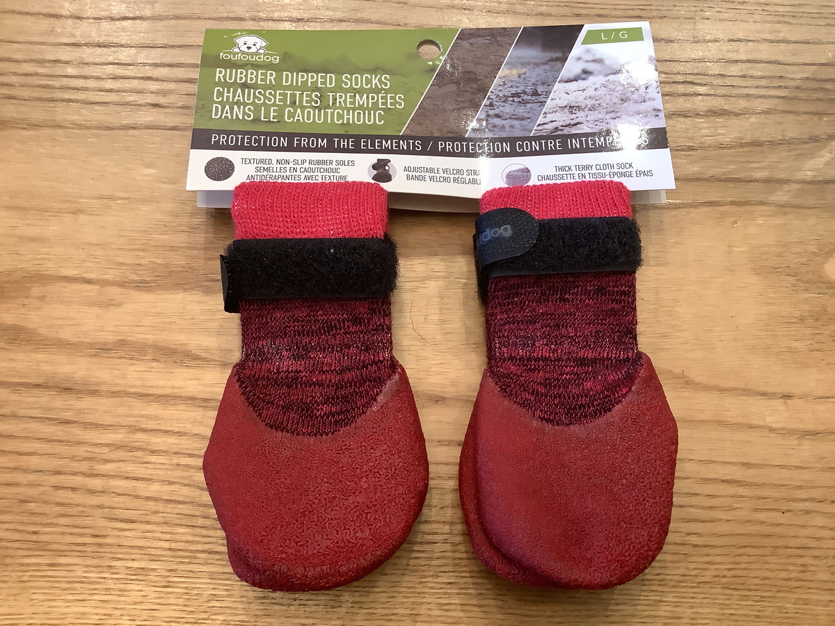 FouFou Dog Rubber Backed Socks