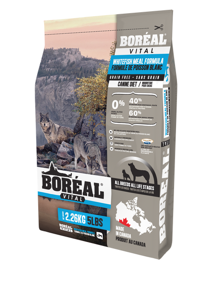 Boreal Dog Kibble Whitefish